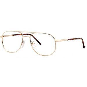 Comfort Flex Henry-Flex Eyeglasses Shiny-Gold 56mm